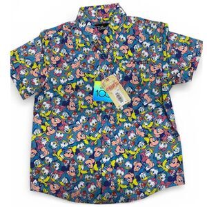 RSVLTS Disney 100th Anniversary Drawn To Life KUNUFLEX Short Sleeve youth M